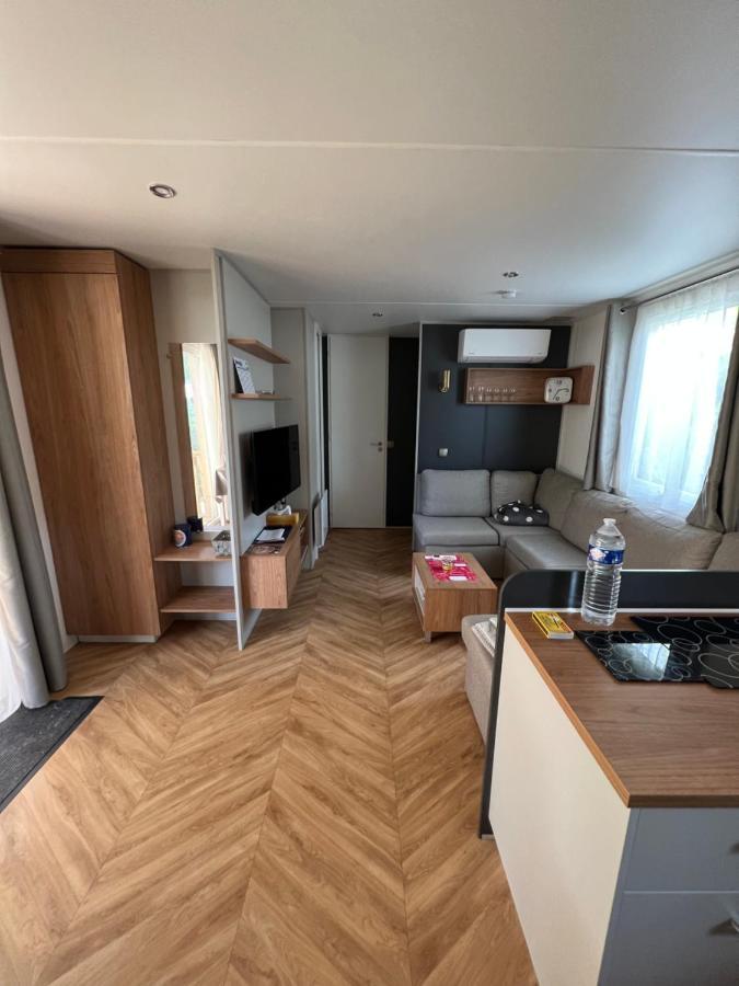 Camping Del Mar 10, Mobil Home Petit Paradis, 6 Personnes, Bord De Mer, Camping Del Mar Village Argelès-sur-Mer Eksteriør billede