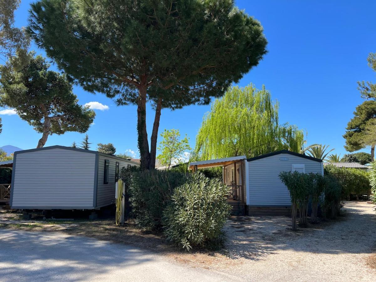 Camping Del Mar 10, Mobil Home Petit Paradis, 6 Personnes, Bord De Mer, Camping Del Mar Village Argelès-sur-Mer Eksteriør billede