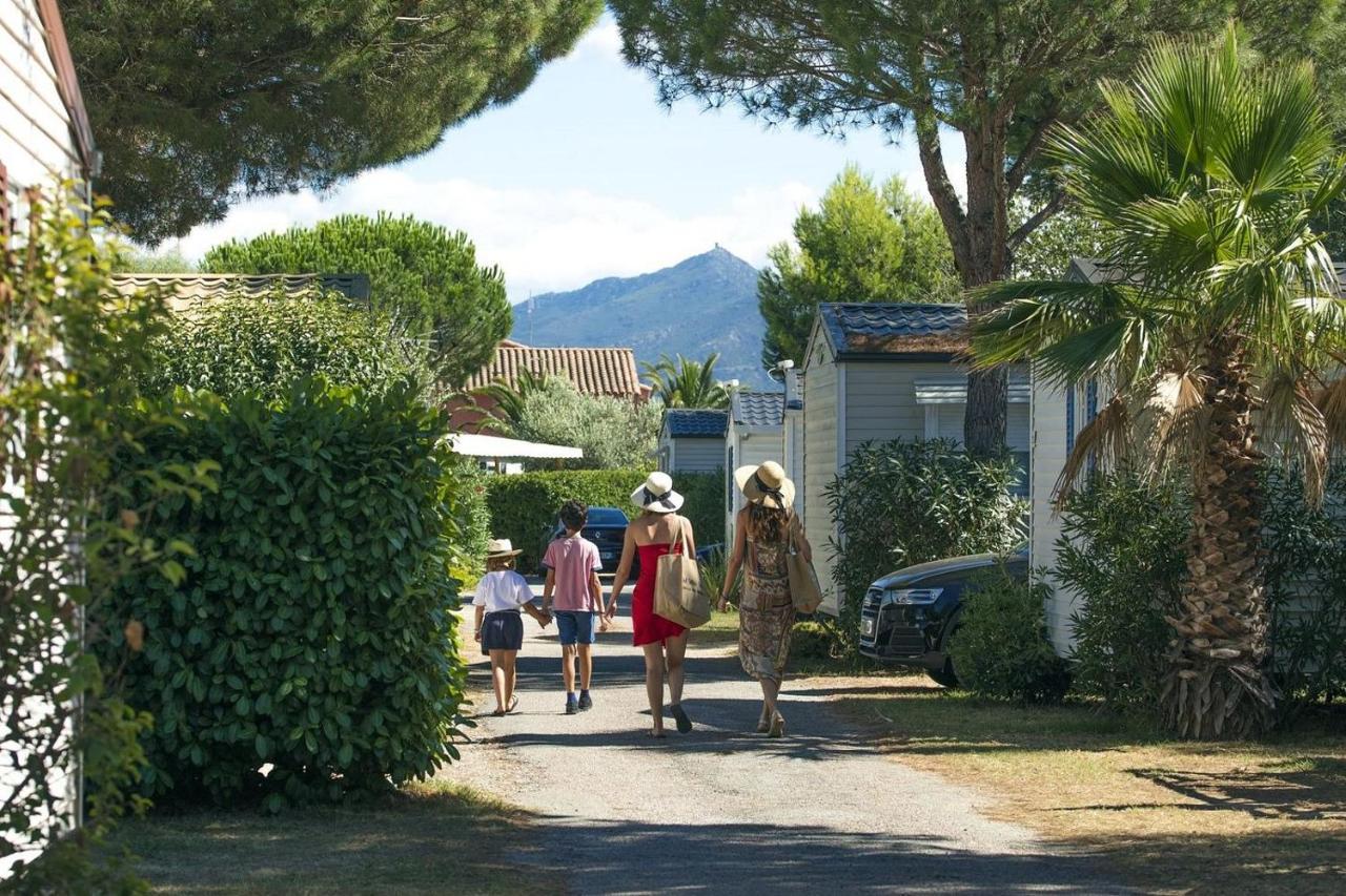 Camping Del Mar 10, Mobil Home Petit Paradis, 6 Personnes, Bord De Mer, Camping Del Mar Village Argelès-sur-Mer Eksteriør billede